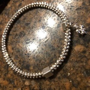 Mignon Faget Retired fleur de lis Halo Bracelet.
